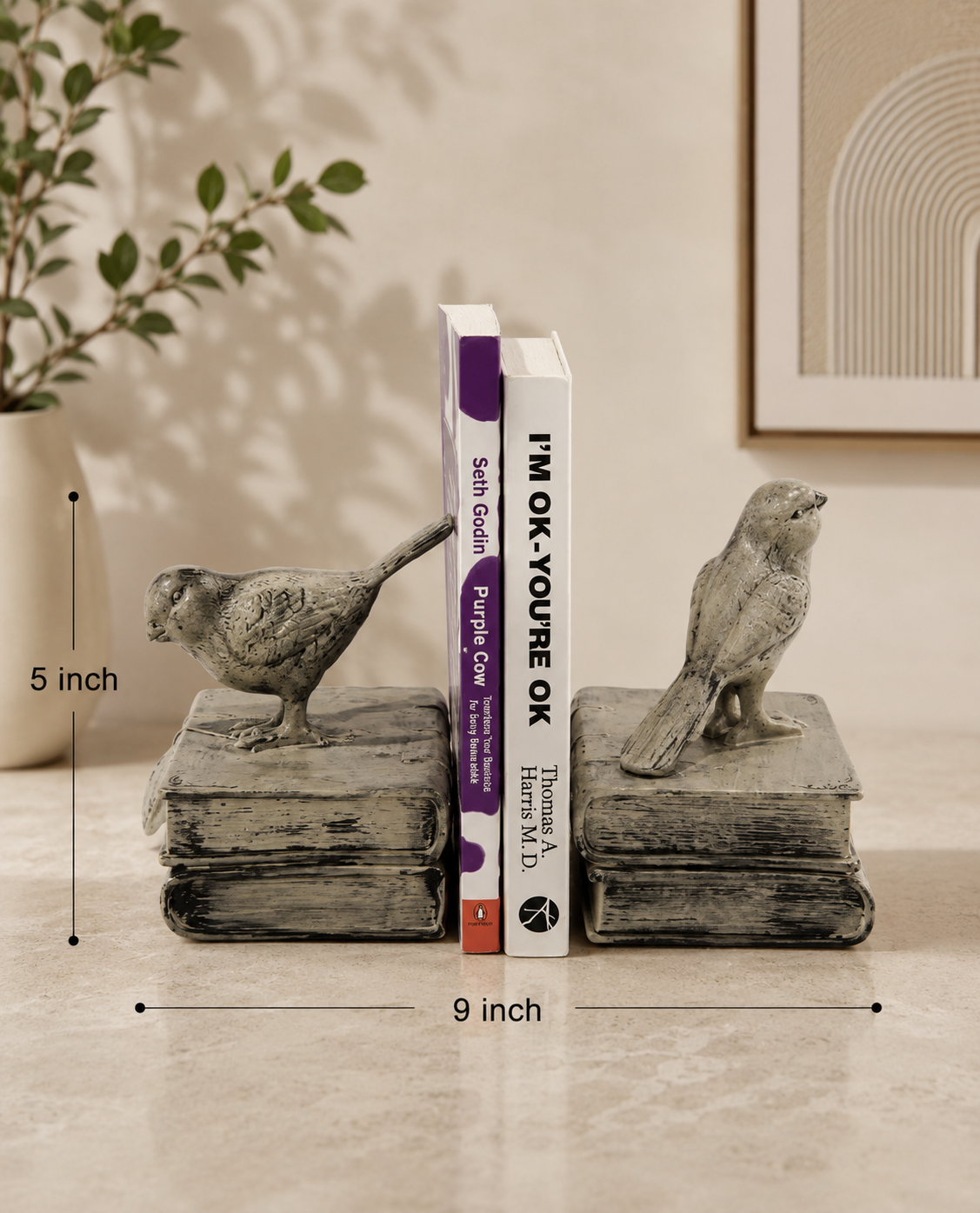 Bird Bookends ( Set of 2)