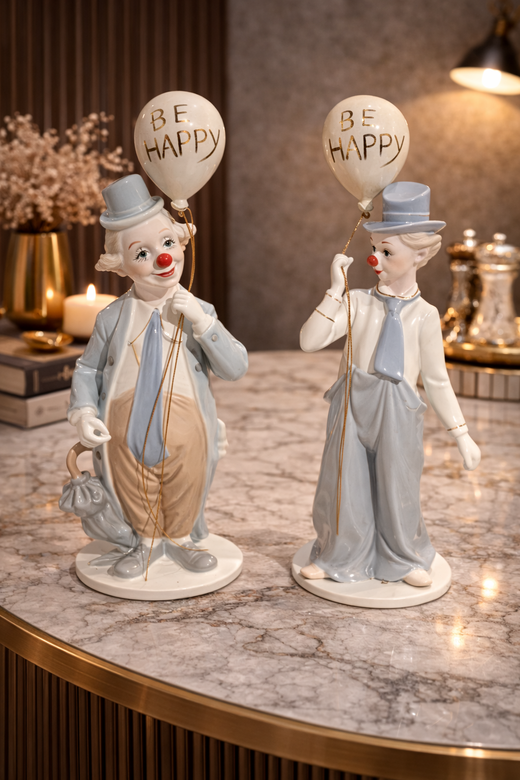 Happy Clown Figurine