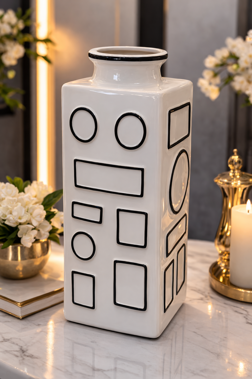 Geo Form Designer Vase