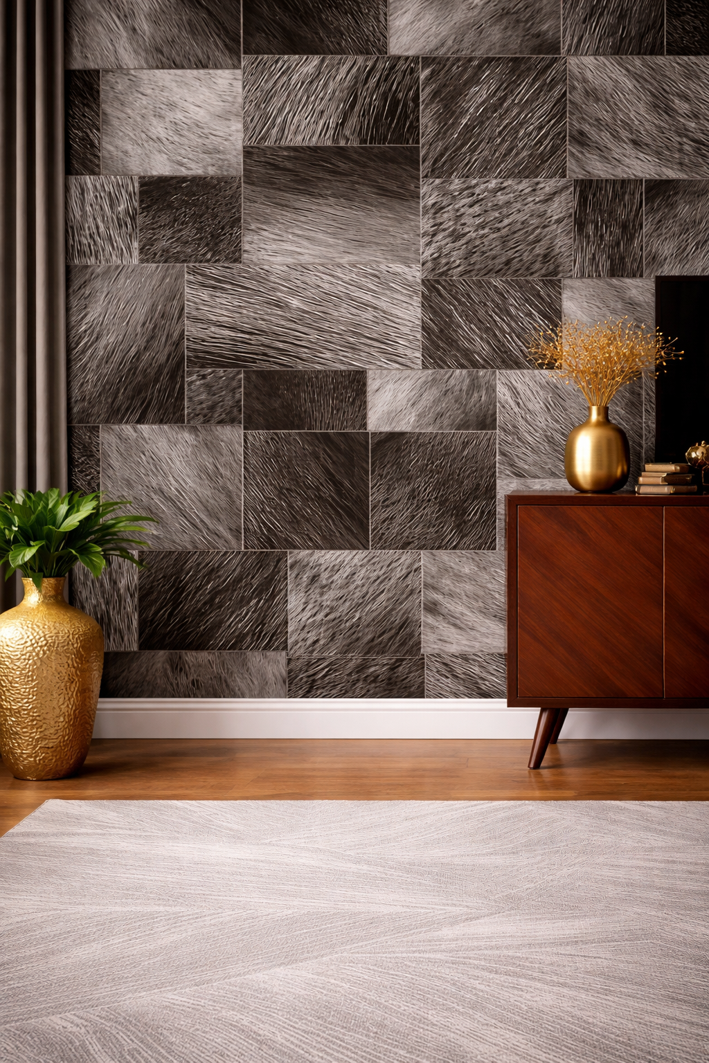 PATCHWORK TEXTURE WALLPAPER