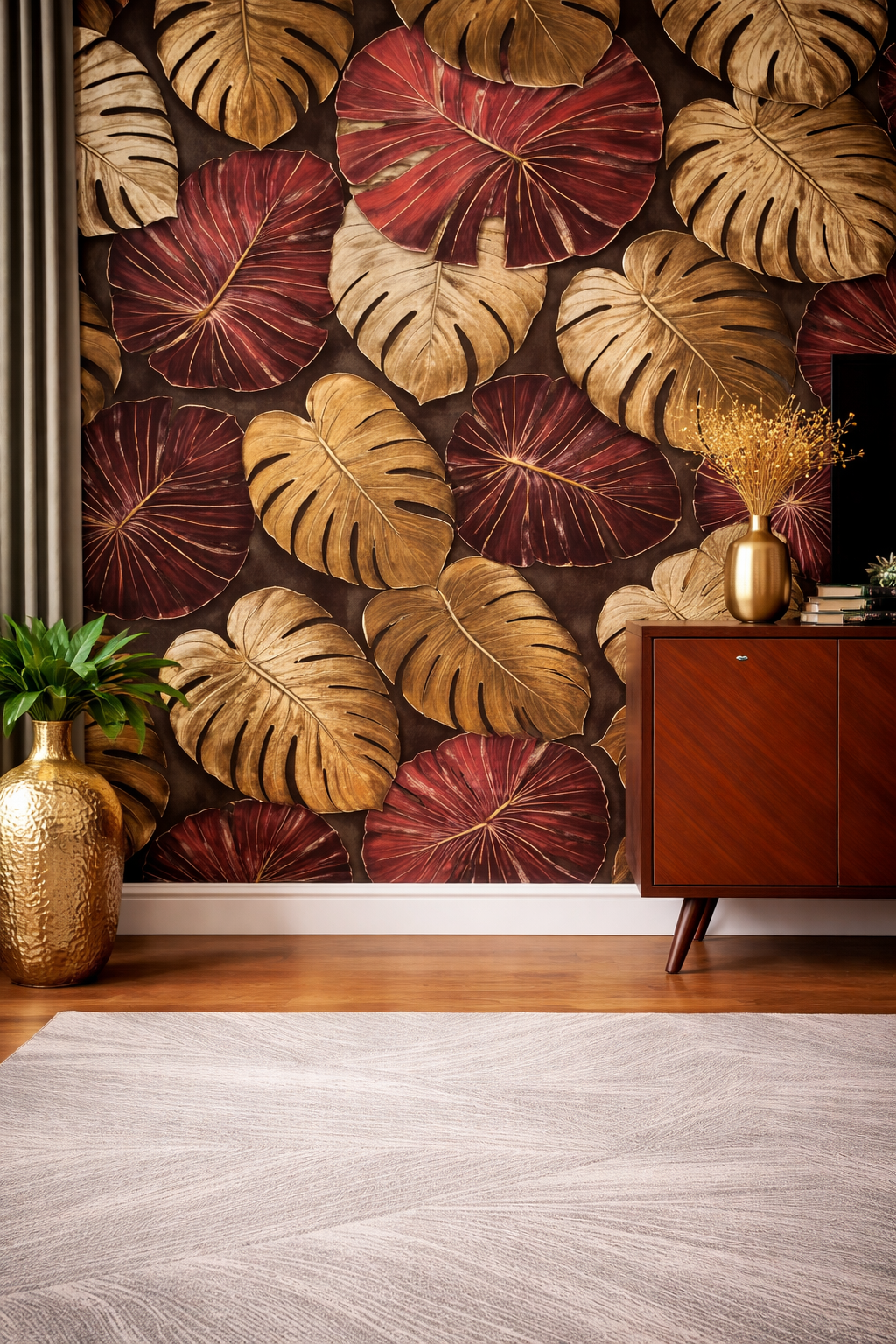 TROPICAL LUXE WALLPAPER