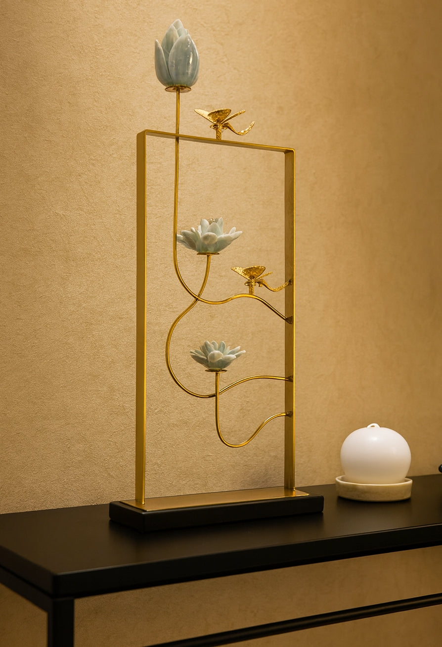 Lotus Elegance Decorative Accent