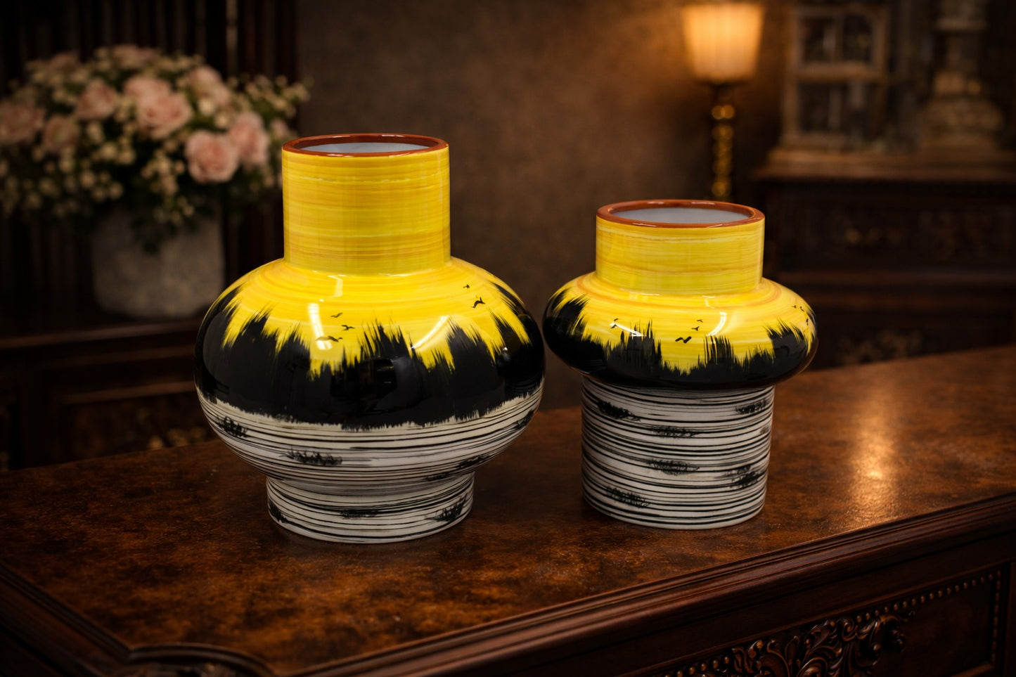 Eclipse Designer Vase Set