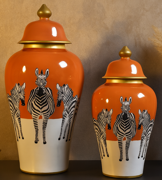 ZARI CERAMIC ZEBRAS