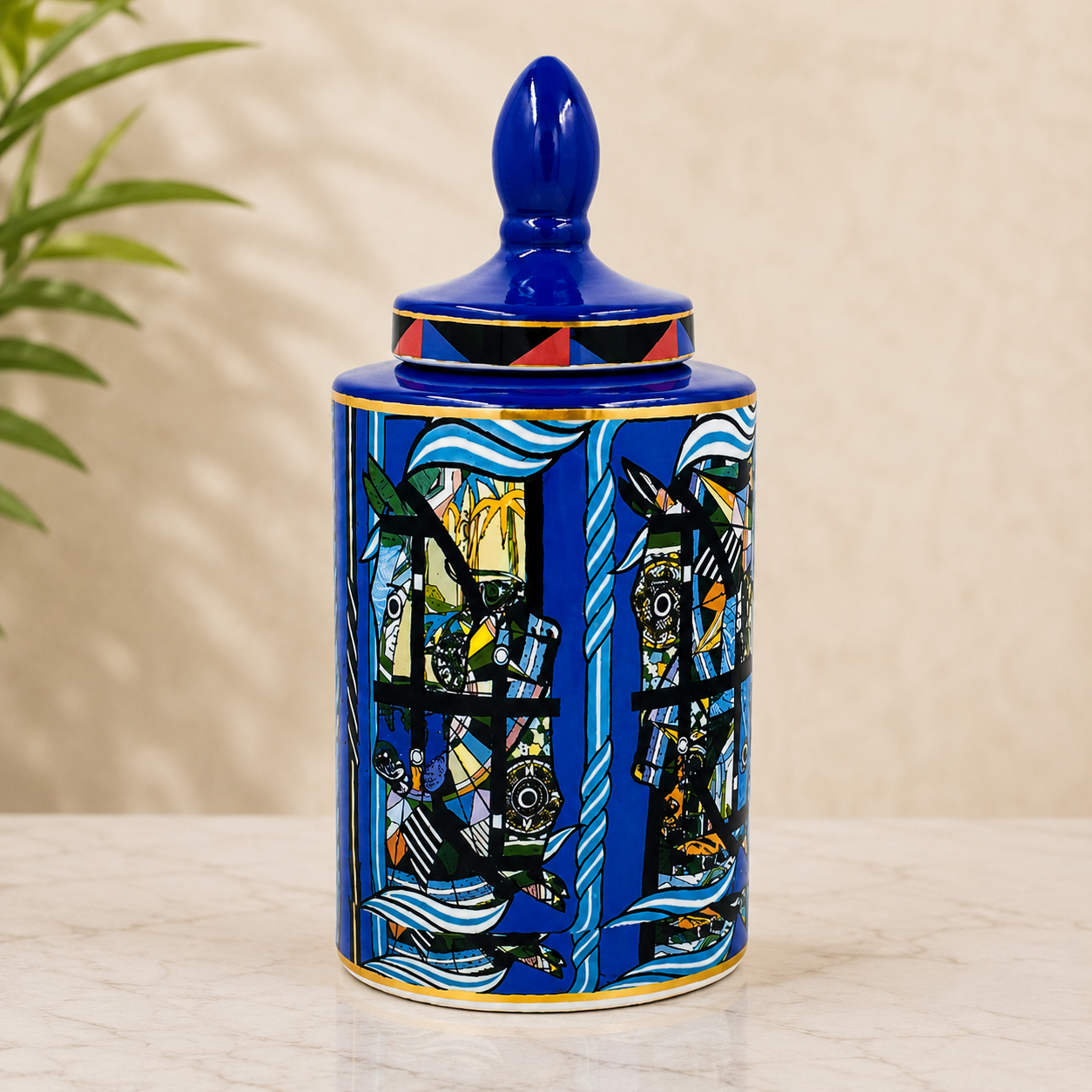 AZURE MOSAIC JAR