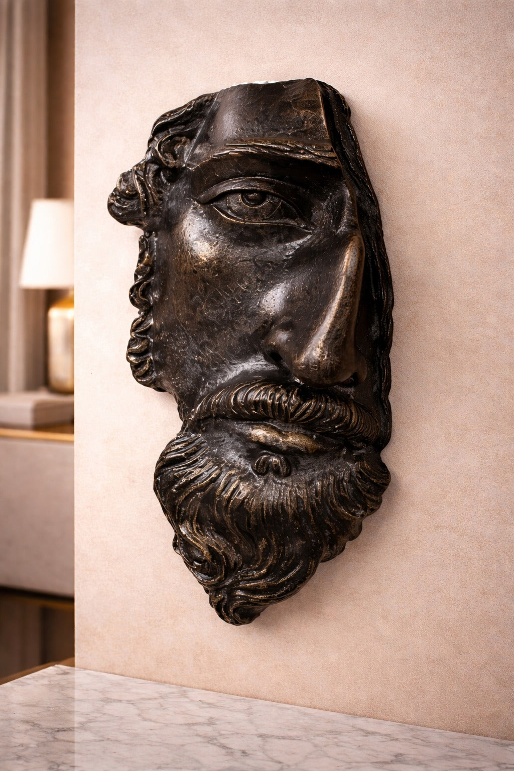 ECLIPSE VISAGE WALL SCULPTURE