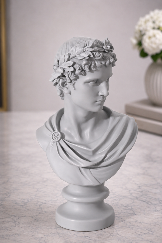 APOLLO BUST SCULPTURE