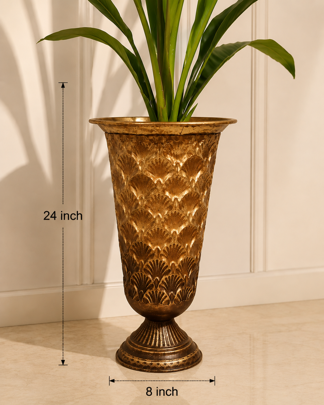 Regal Pedestal Vase
