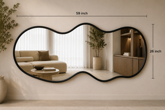 Wave Wall Mirror