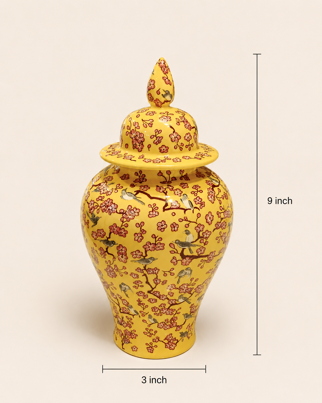 NOIR BOTANICA DECORATIVE JAR
