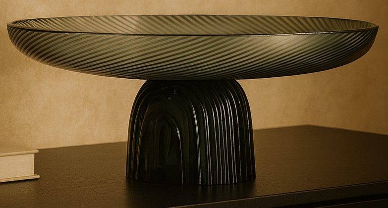 ELIN GLASS SERVING TRAY