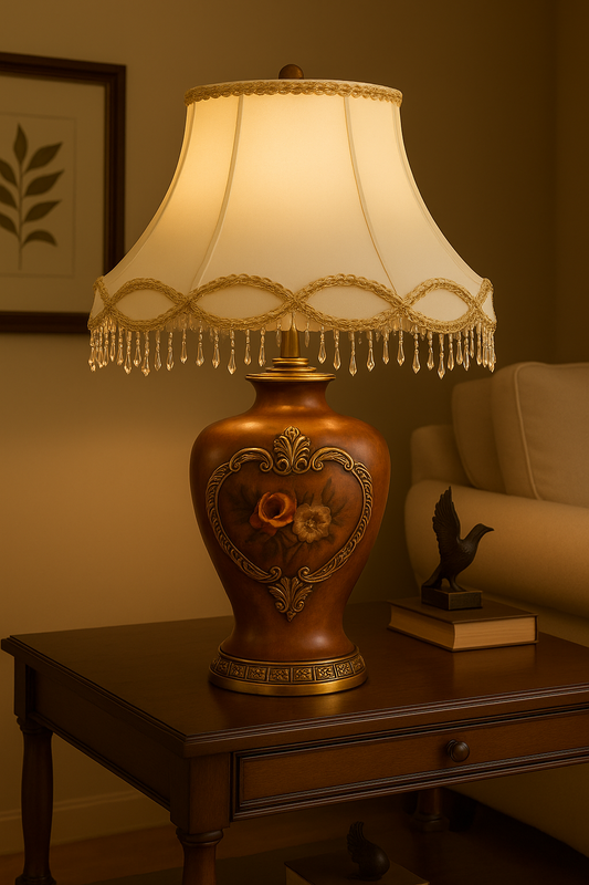 CALDA CLASSIC AMBER TABLE LAMP