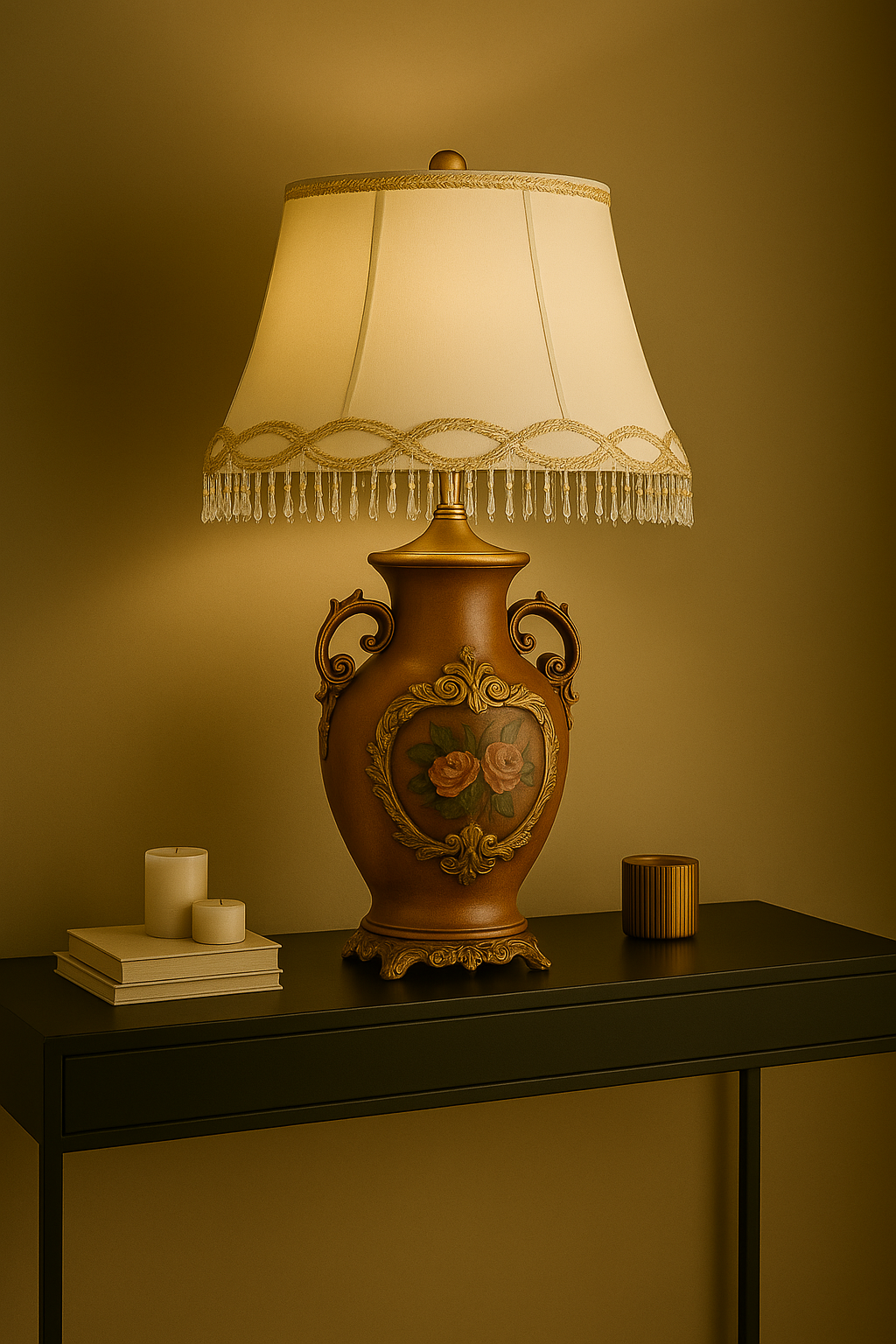 CALDA CLASSIC AMBER TABLE LAMP