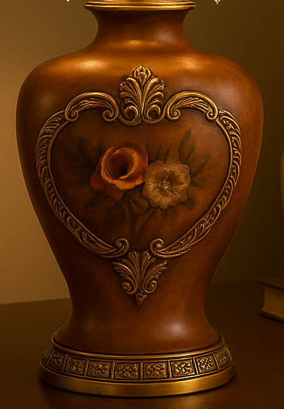 CALDA CLASSIC AMBER TABLE LAMP