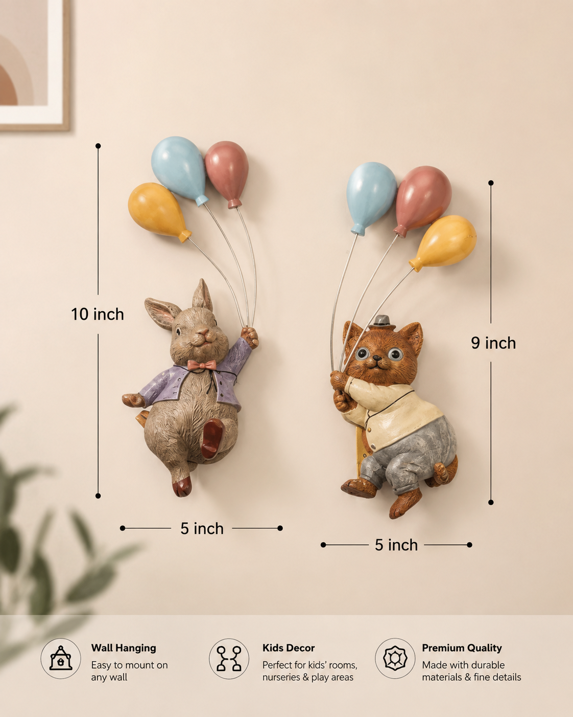 Balloon Animal Wall Hanging