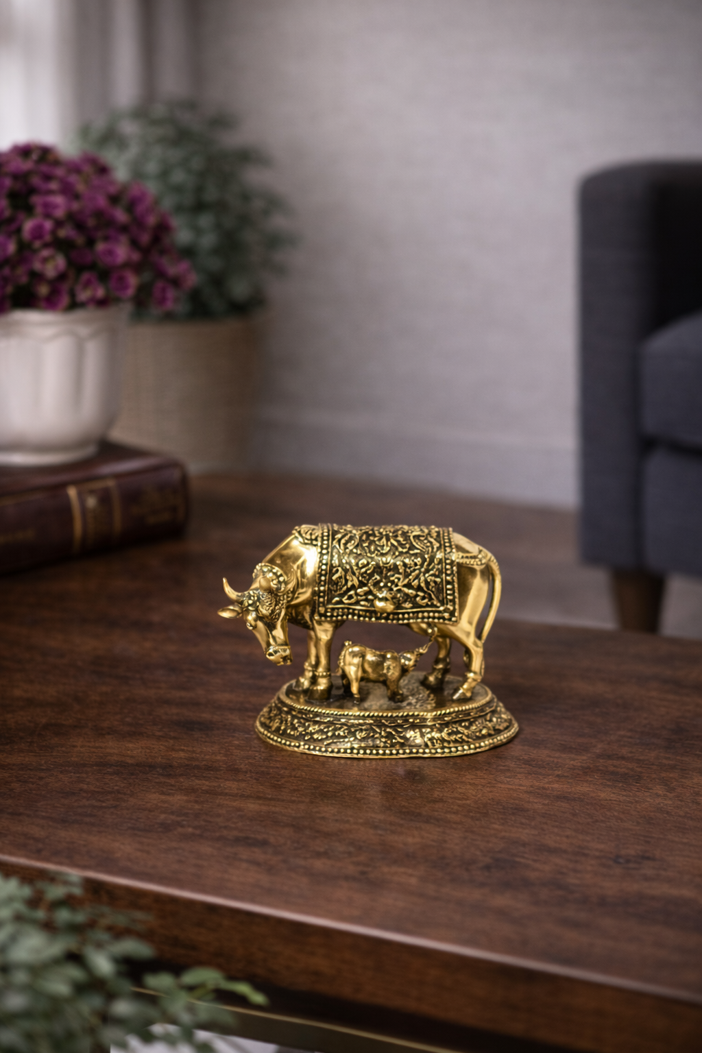 Royal Cow &amp; Calf Wall Art