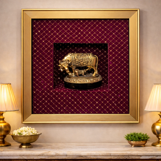 Royal Cow &amp; Calf Wall Art