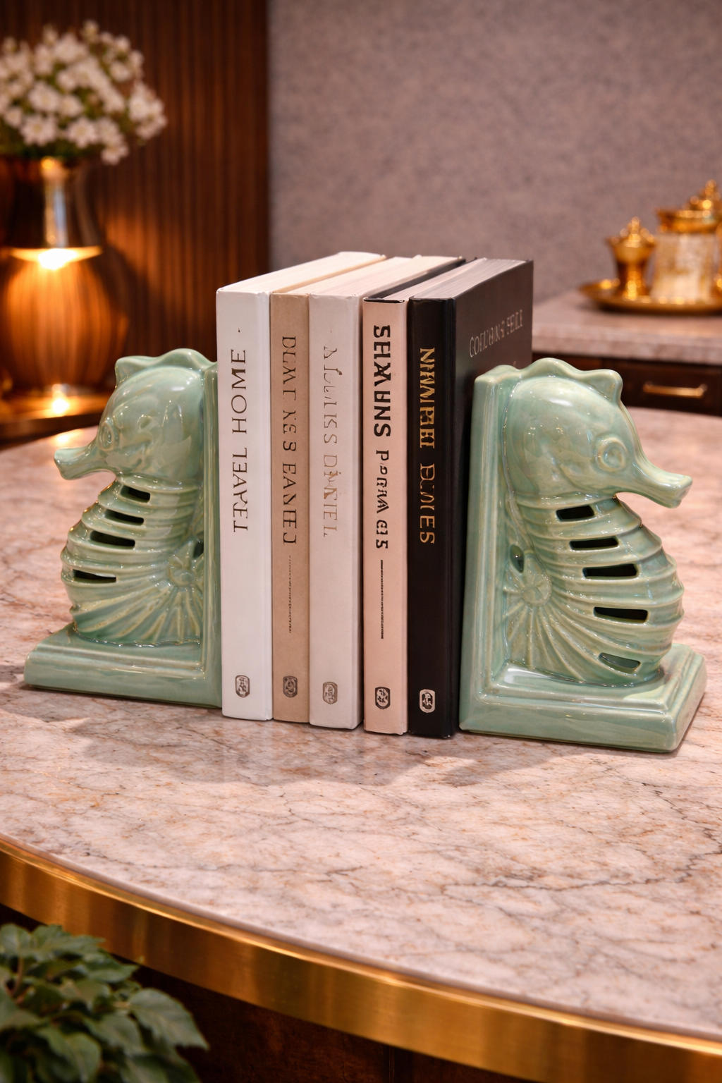 SEAHORSE BOOKEND (SET OF 2)