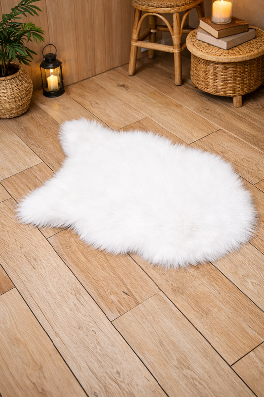 Faux Fur Decorative Throw Drape