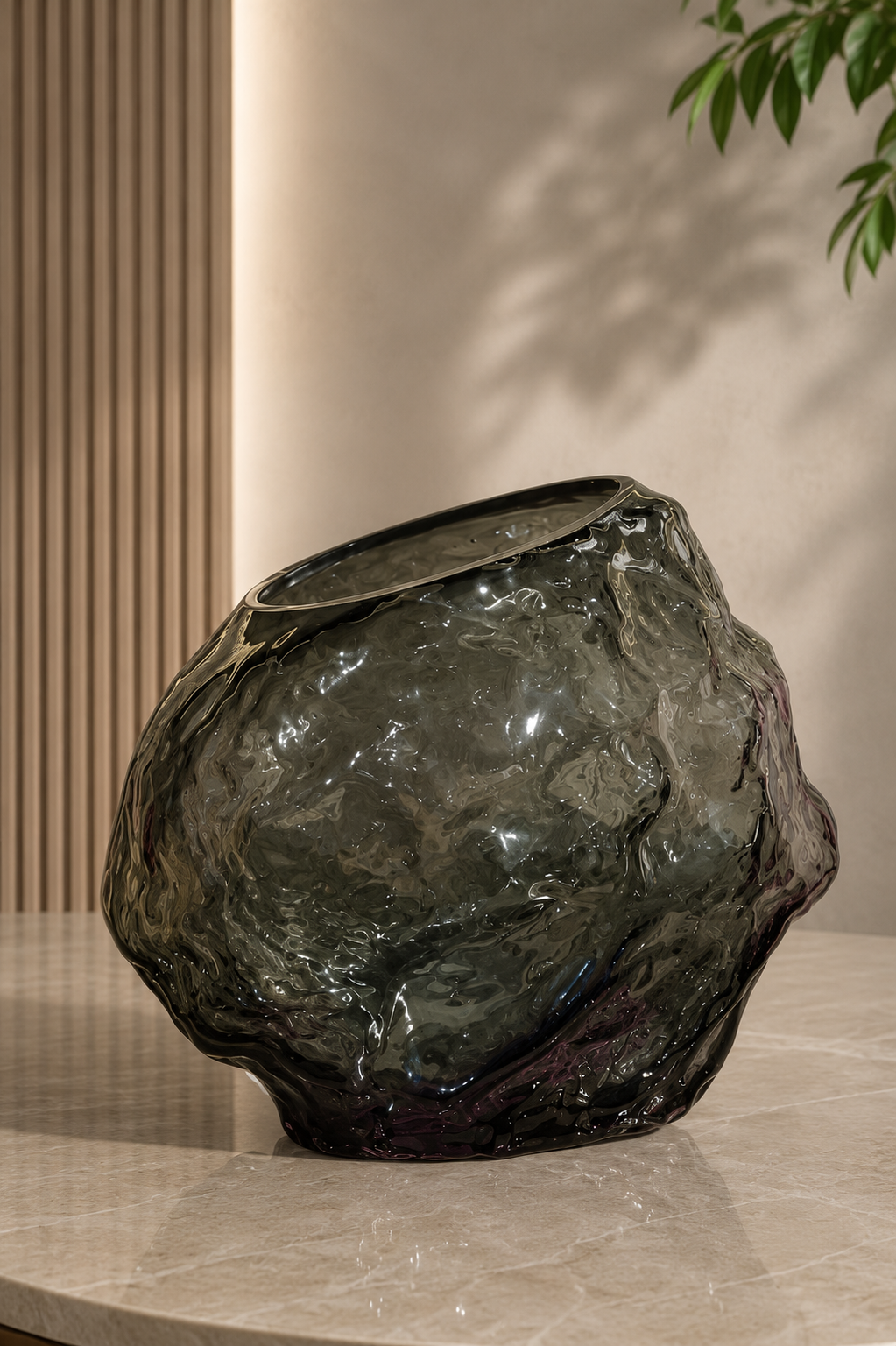 ALVA ORGANIC GLASS VASE