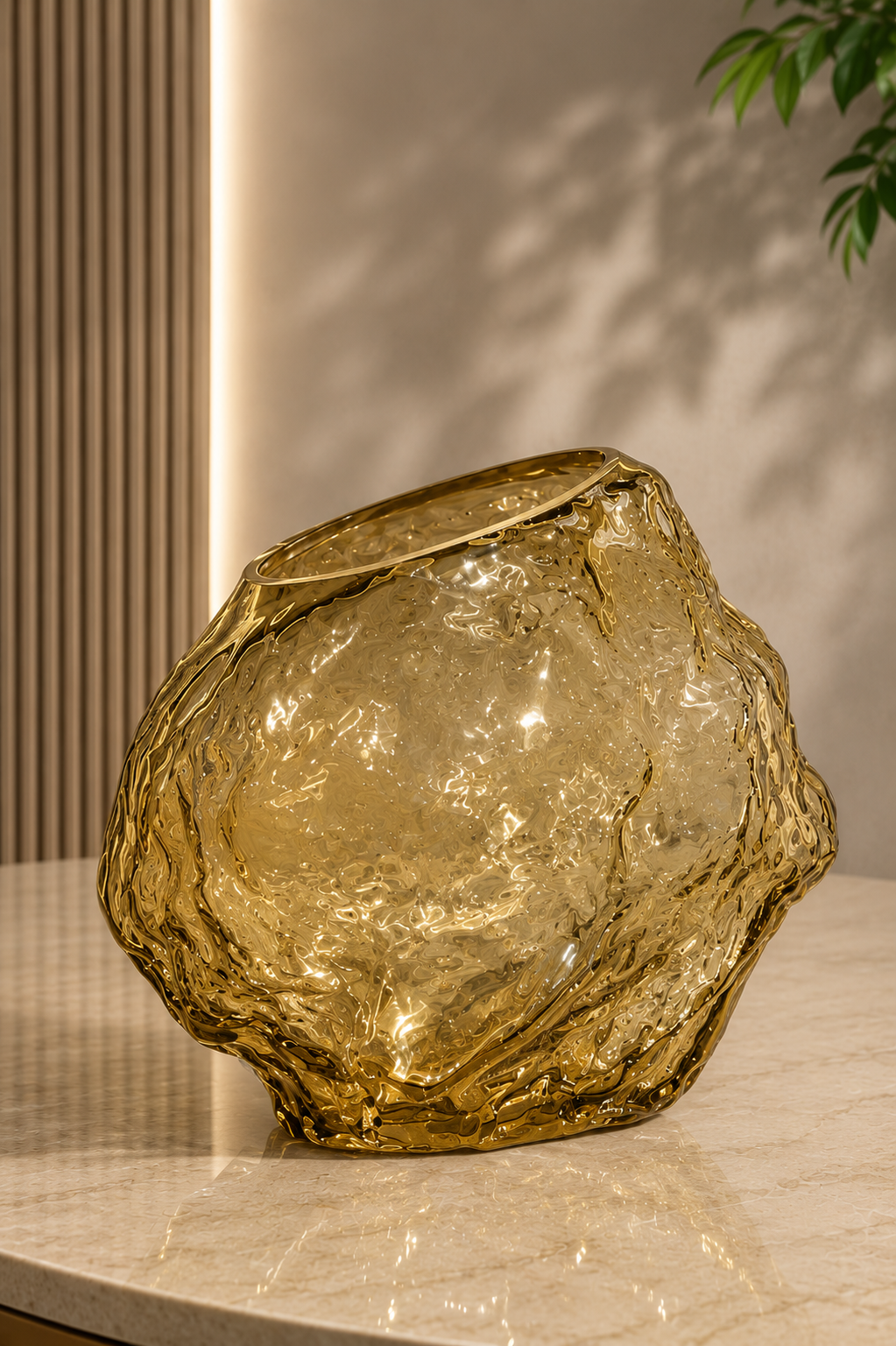 ALVA ORGANIC GLASS VASE