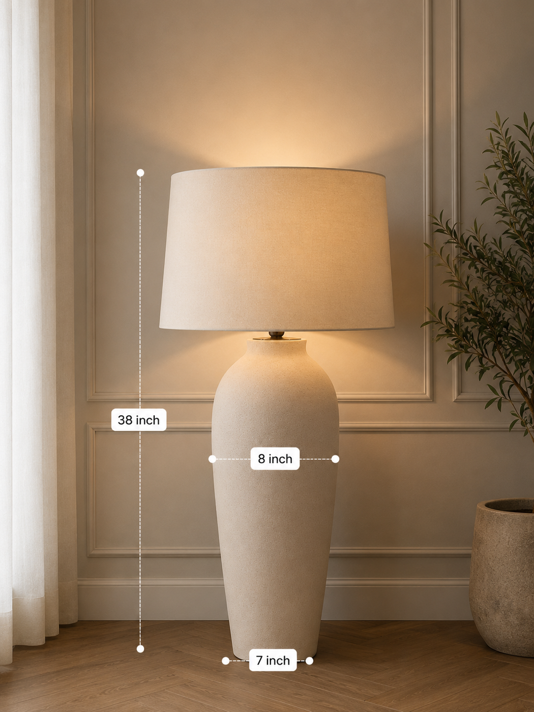 Textured Floor Lamp