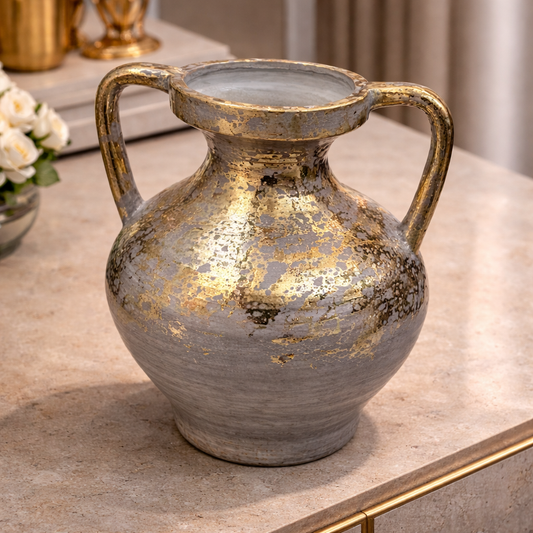 Aureum Amphora Designer Vase