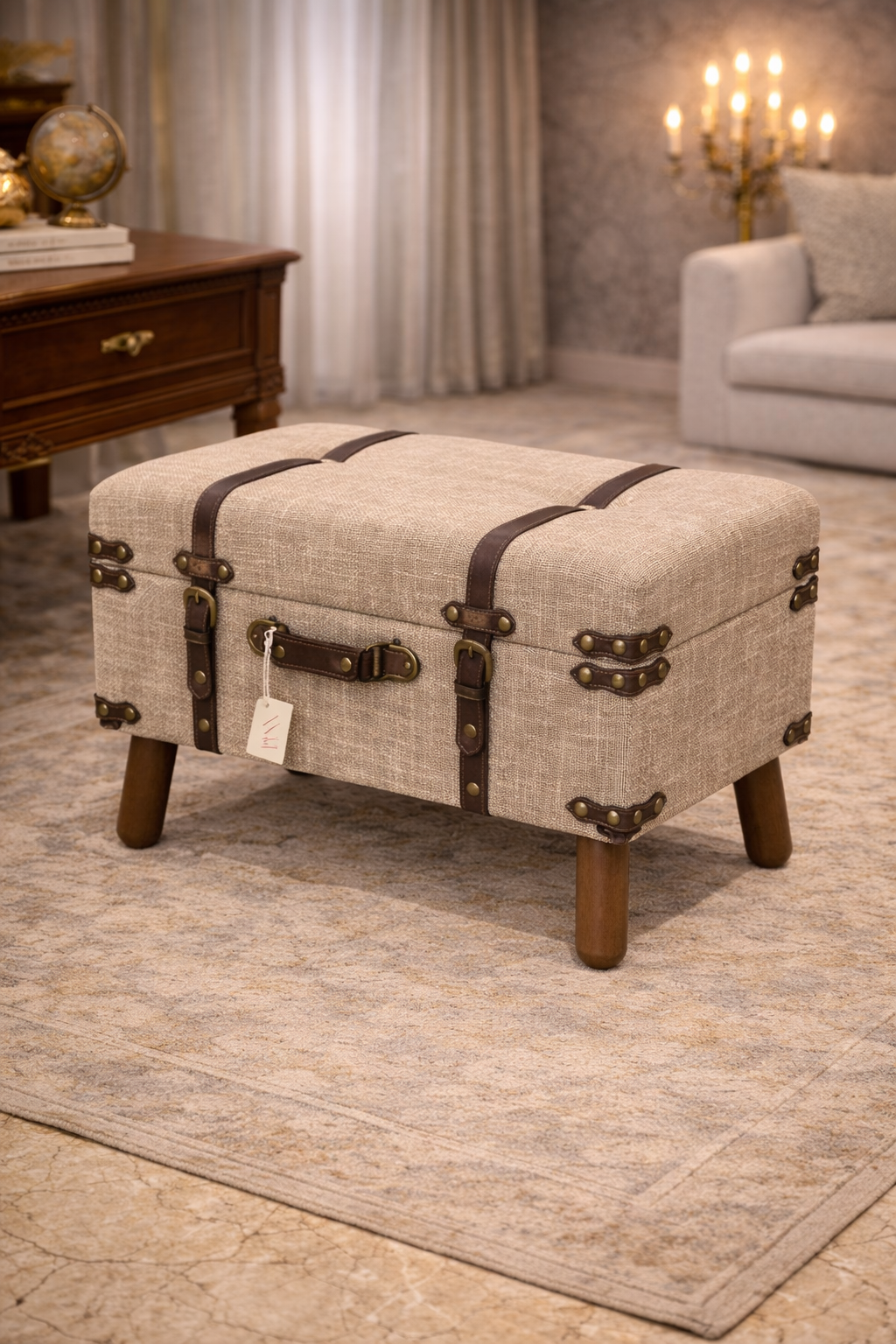 Prism Sitting & Storage Ottoman