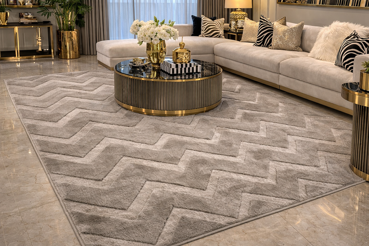 Geo Luxe Pattern Rug