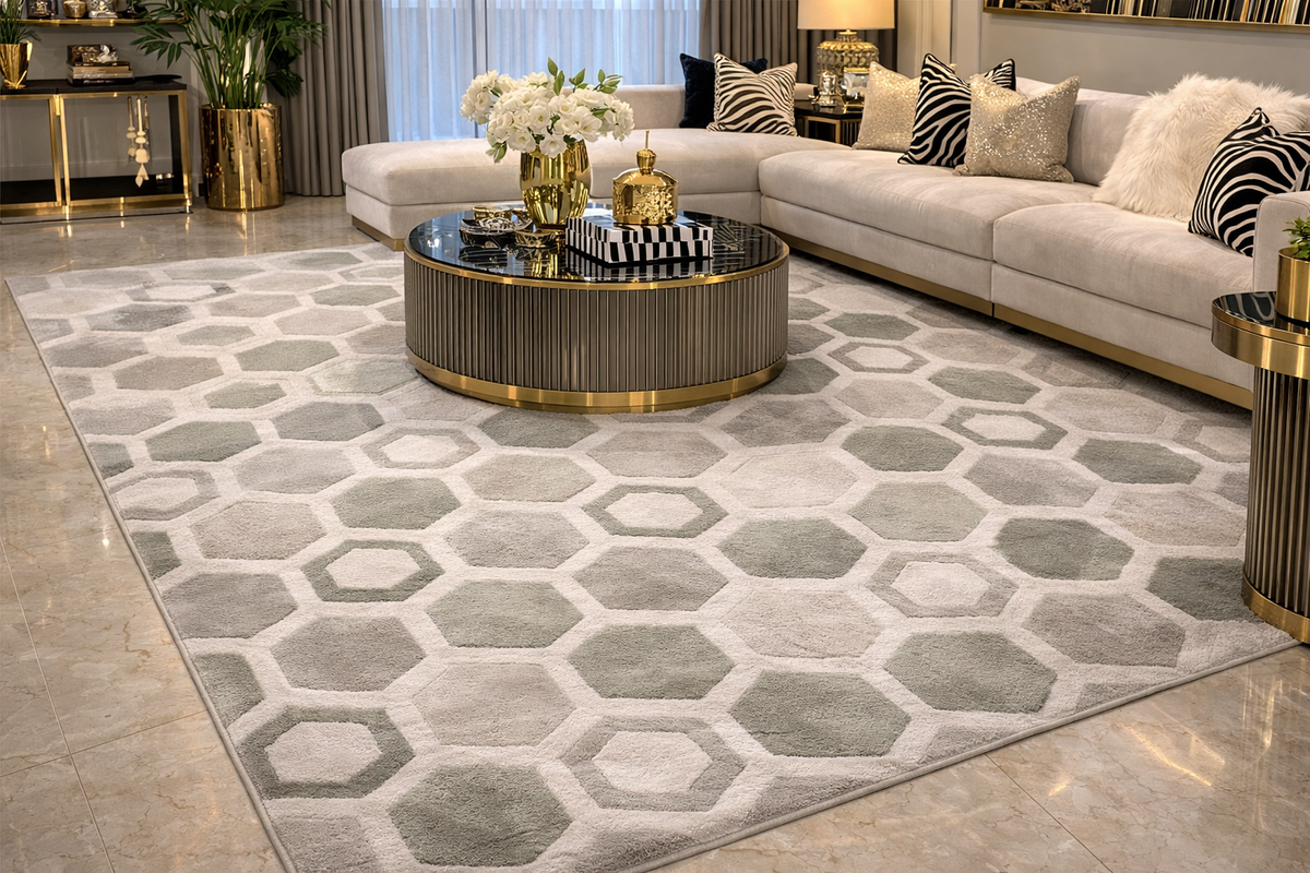 Geo Luxe Pattern Rug