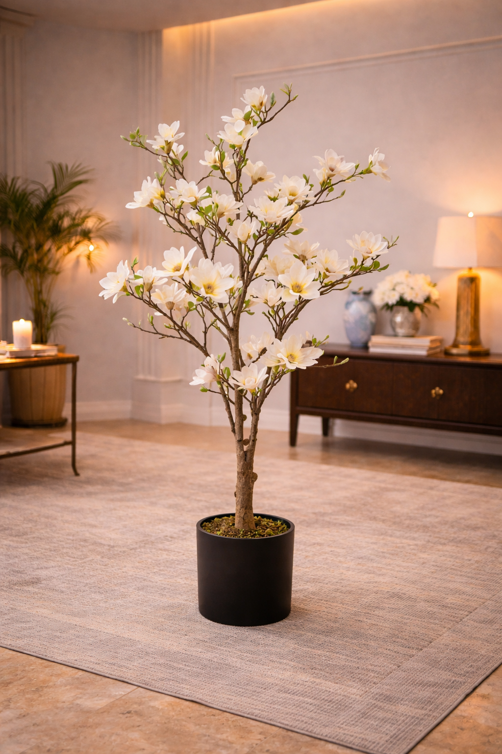 Evergreen Botanical Magnolia Tree