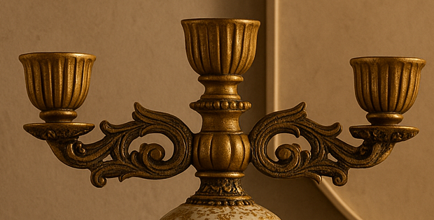 IVRA IMPERIAL CANDLE HOLDER