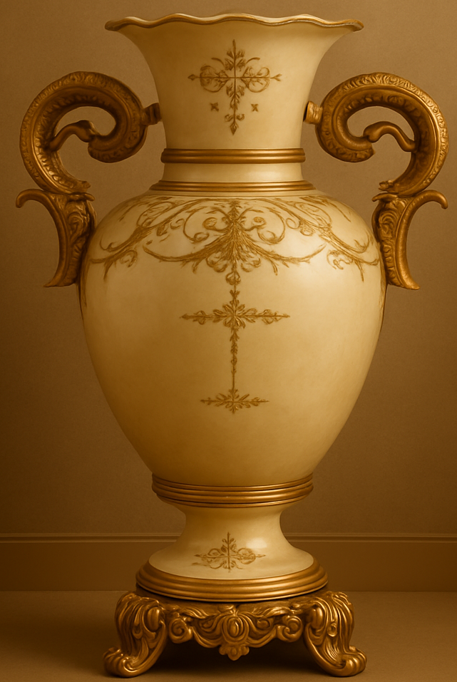IVRA REGAL BROWN VASE