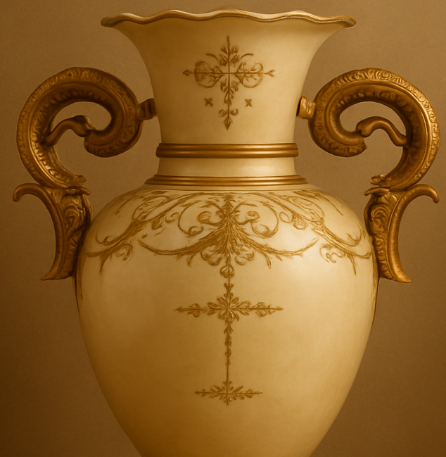 IVRA REGAL BROWN VASE