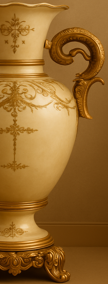IVRA REGAL BROWN VASE