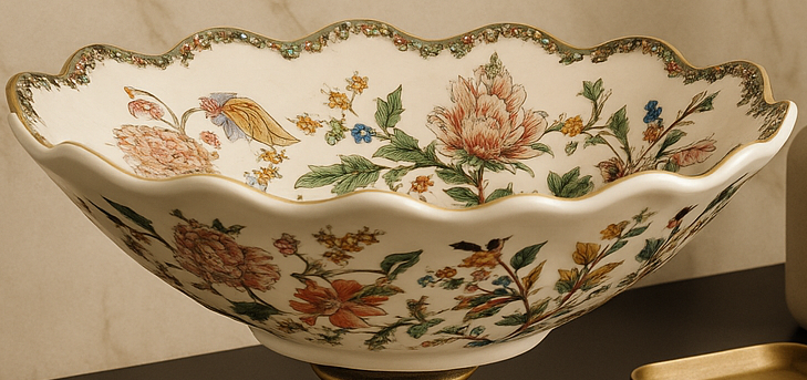 LIORA FLEUR CERAMIC BOWL