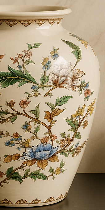 LIORA BLOOM CERAMIC VASE