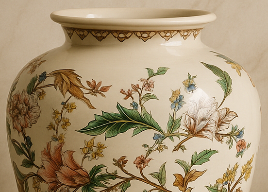 LIORA BLOOM CERAMIC VASE