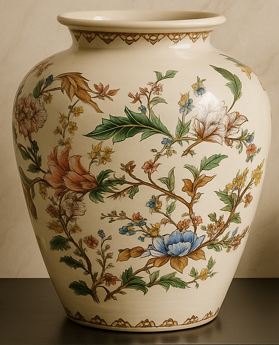 LIORA BLOOM CERAMIC VASE