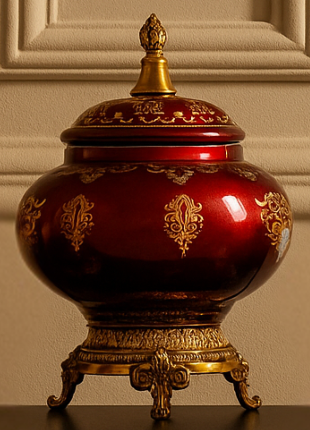 MAEVE ROYALE MAROON JAR