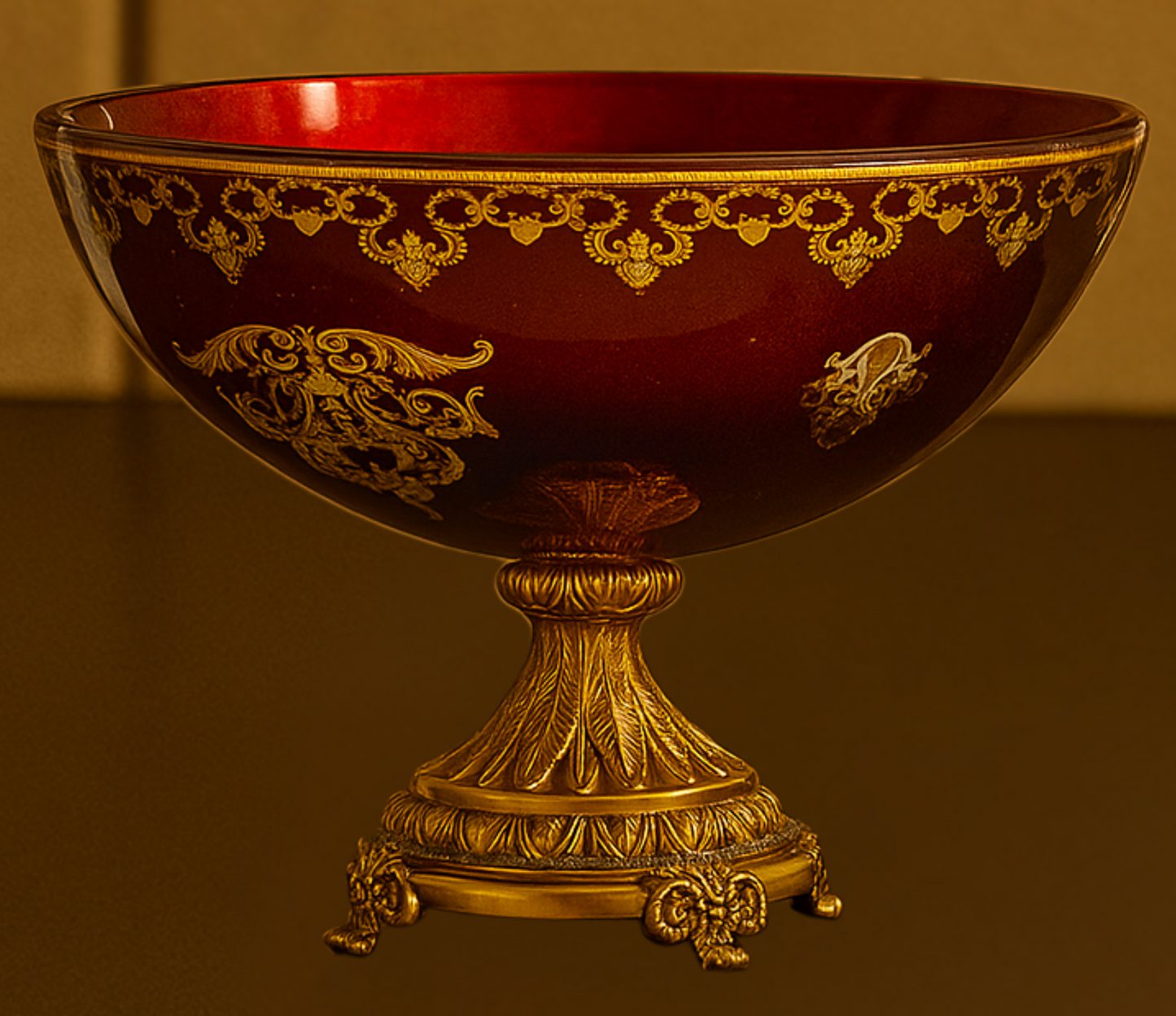 MAEVE ROYALE MAROON PETITE BOWL