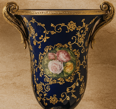 NIRA BLEU MAJESTÉ VASE