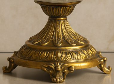 SEREN BLEU ROYALE LIDDED VASE