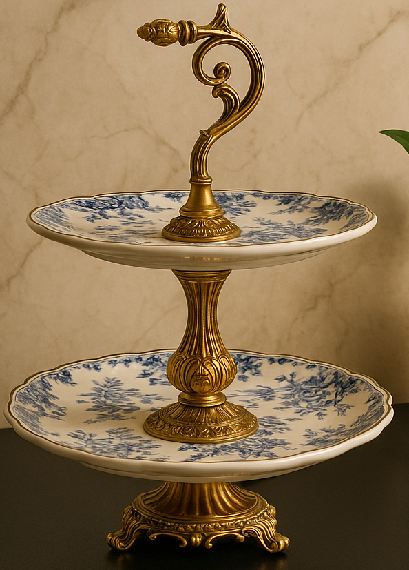 SEREN BLEU ROYALE DESSERT STAND