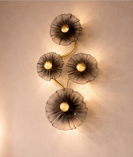 Flower Wall Light