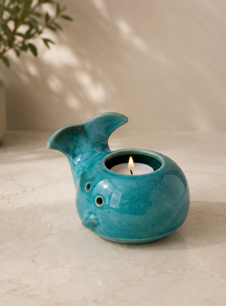 Whale Tealight Holder