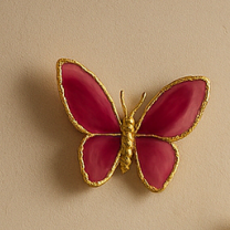 Copper Butterfly Wall Art
