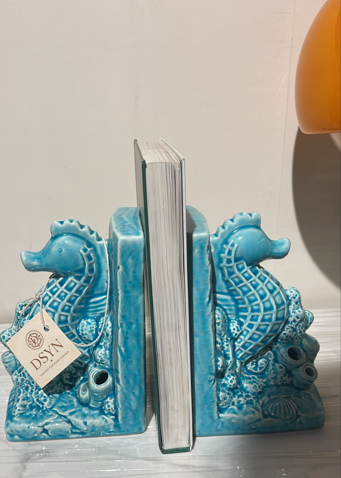 Seahorse Bookends