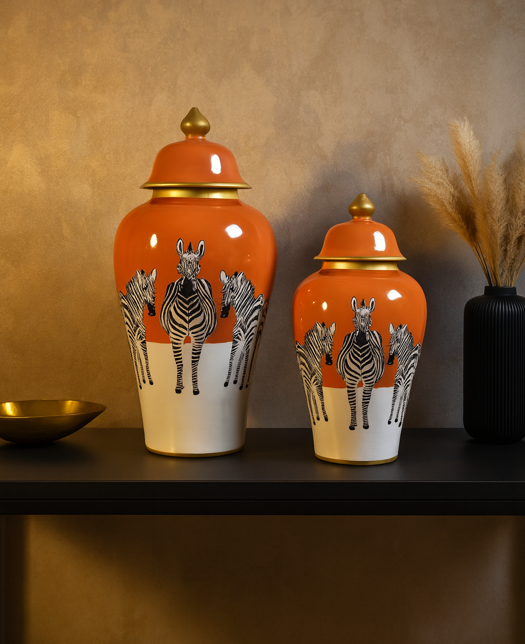 ZARI CERAMIC ZEBRAS