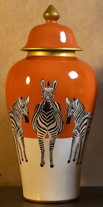ZARI CERAMIC ZEBRAS